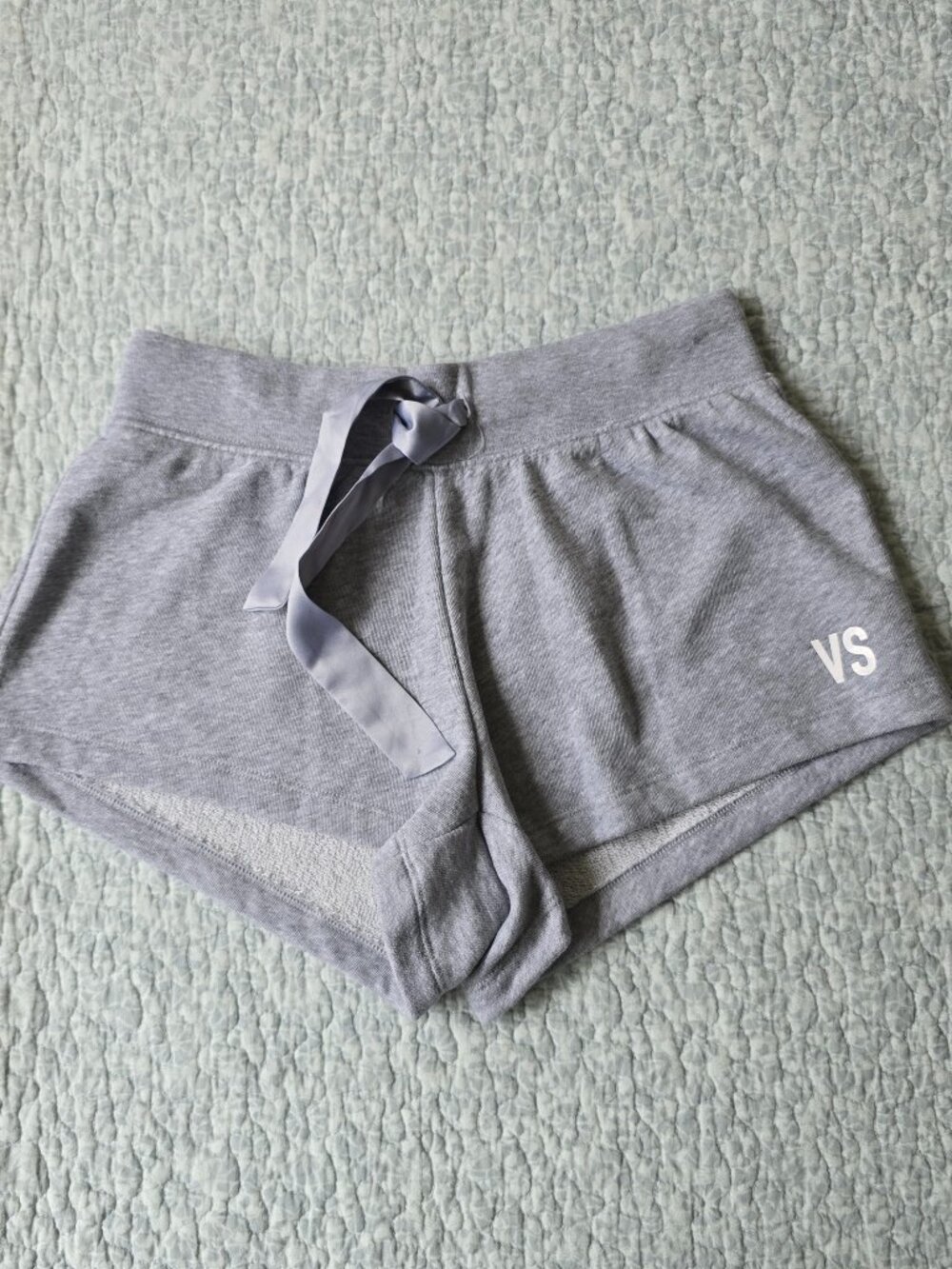 NWOT Victoria's Secret Gray Drawstring Shorts, XS